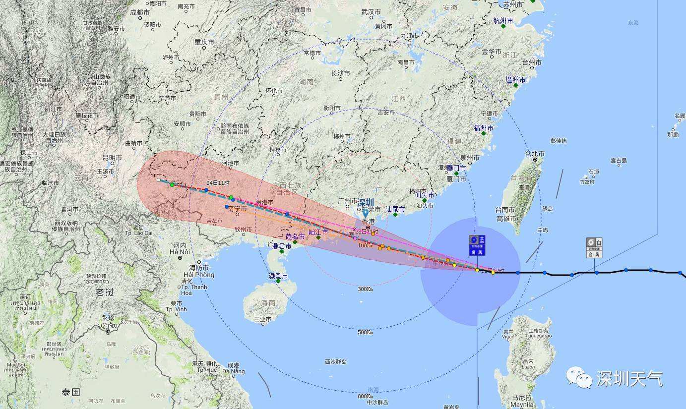 今年第13号台风"天鸽"在广州珠海南部沿海登陆,风力14级,是今年来登陆