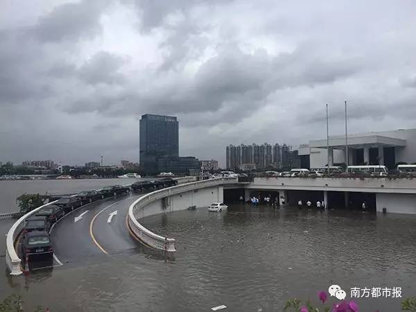 台风肆虐后的珠海,受影响汕尾