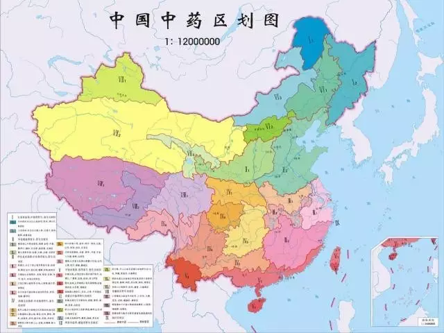 中药农业产区地图(多图,很全)