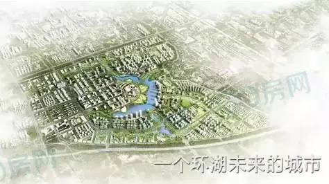 南海未来城首个项目中标公示 公园面积=6个聚龙湖   南海未来城规划为