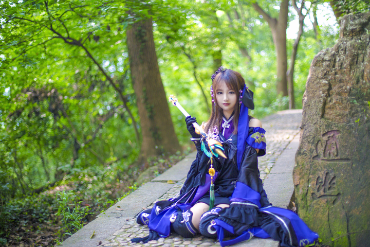 【上海零域】剑三花萝 cosplay