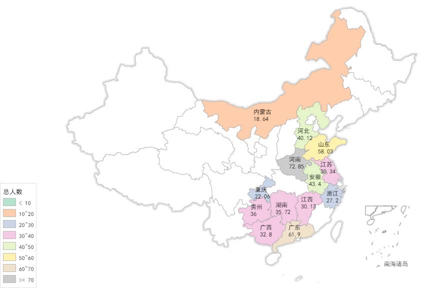 山东省总人口数_山东省地图