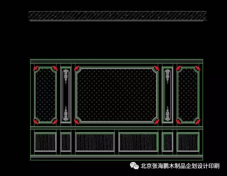 第387期护墙板cad图库实木护墙板施工工艺及质量标准