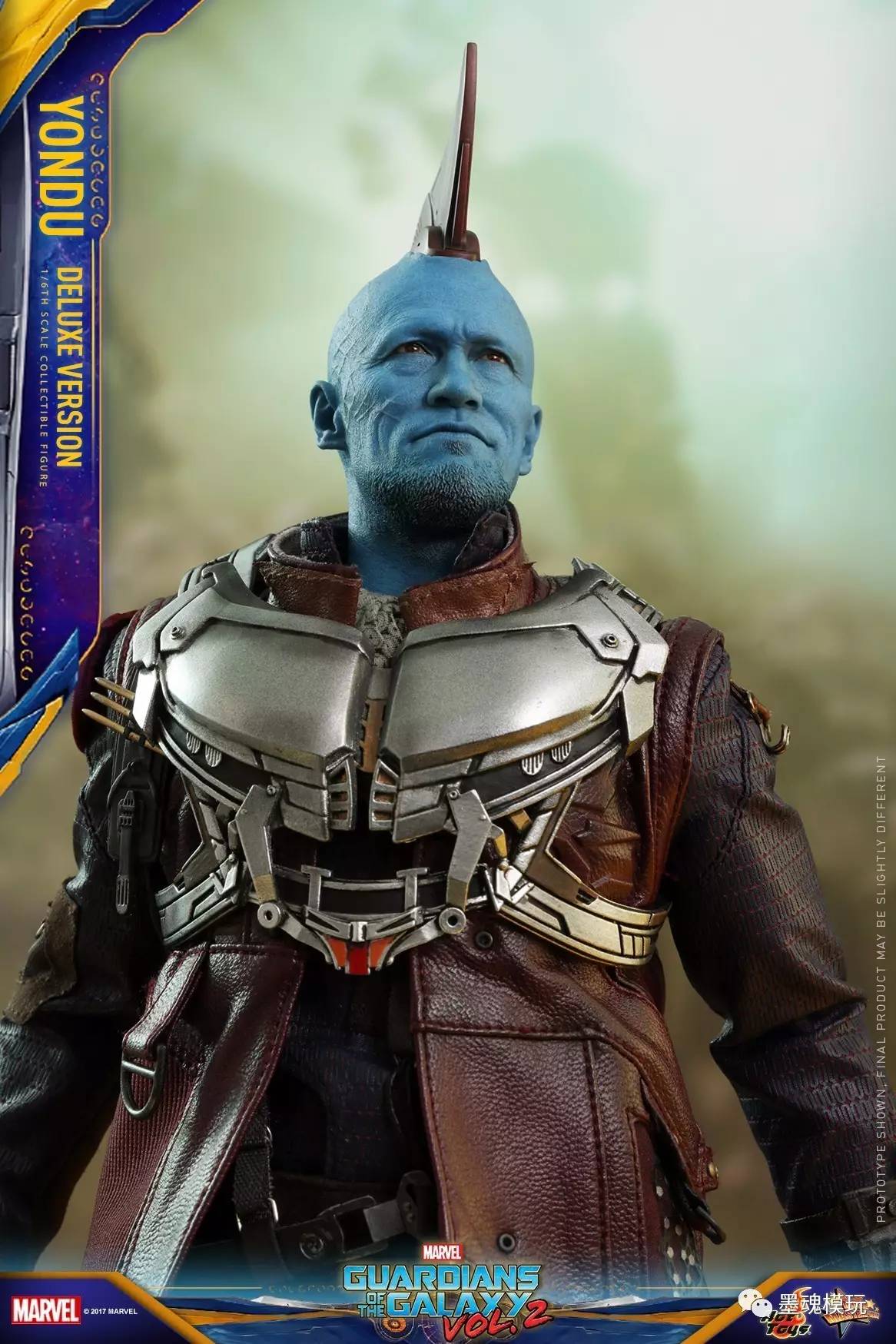 hottoys 新品:1/6《银河护卫队2》-勇度/yondu -mms435普通版 & mms