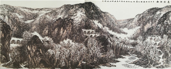 翰墨情缘 绘出风采：当代山水画名家赵振川