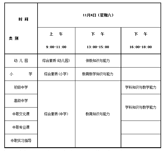 头条!2017宁夏下半年教师资格证报名时间确定