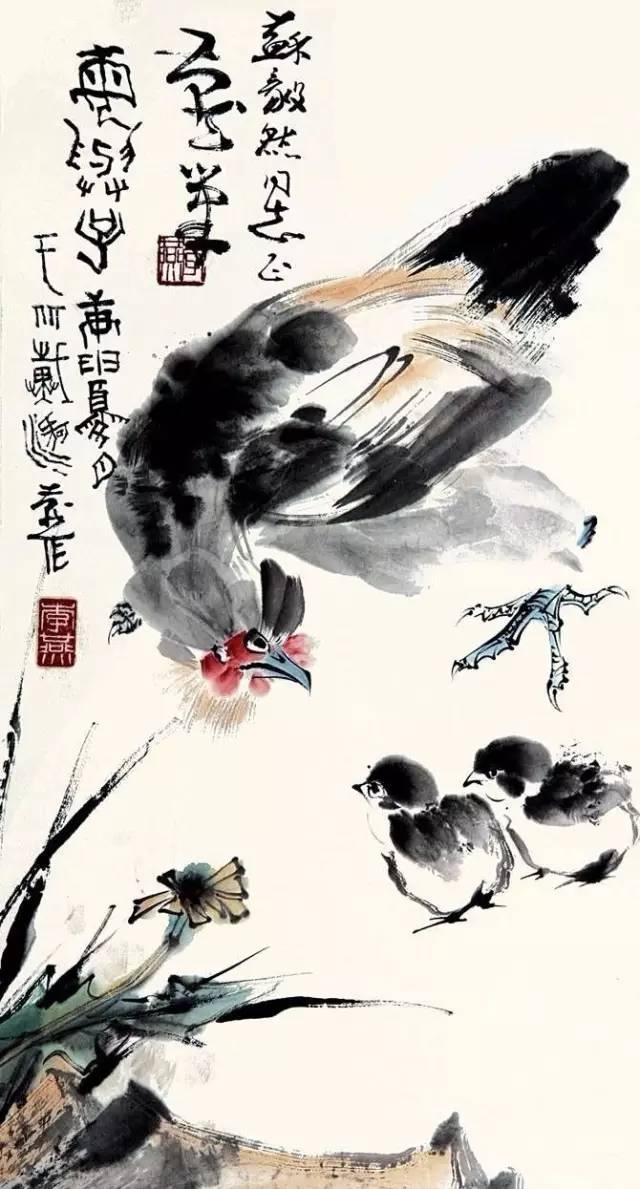 李燕一向被人称作"学者型画家".