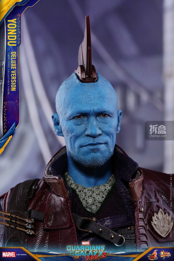 hottoys银河护卫队2勇度yondu16可动人偶