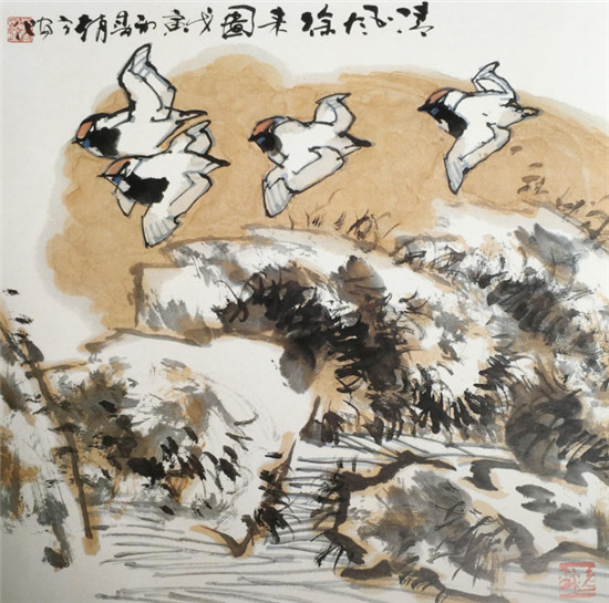 特别推荐：赵宁安的花鸟画艺术