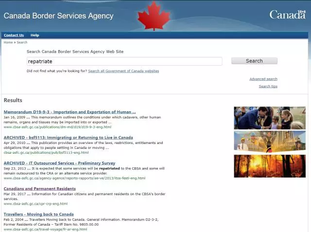 近期加拿大边境局官网并没有相关案例