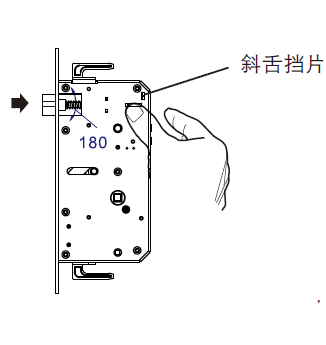 锁舌头原理图