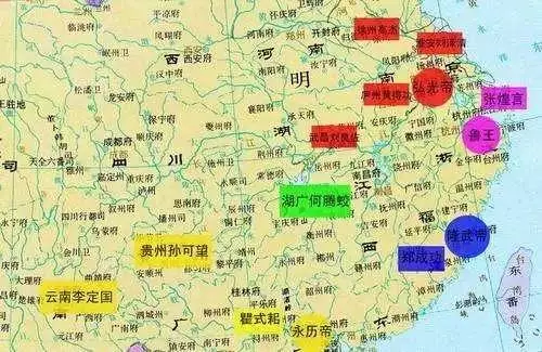 明朝各藩人口_明朝各州府地图(3)