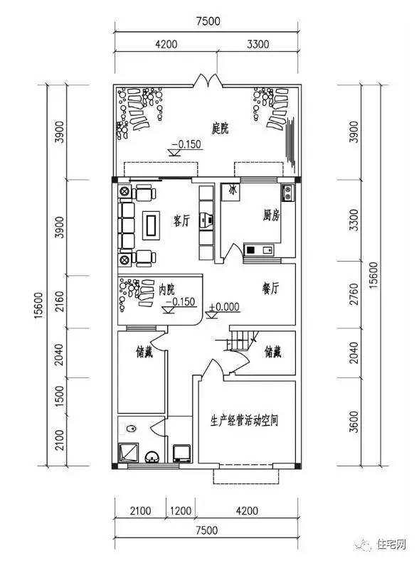 66万元 ▲图片编号:06170102 别墅基本信息 门前宽:7.5米 进深:11.