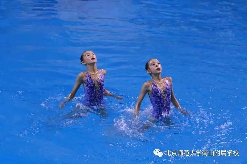 2017年8月22日,广东省青少年花样游泳锦标赛在广州体育职业技术学院