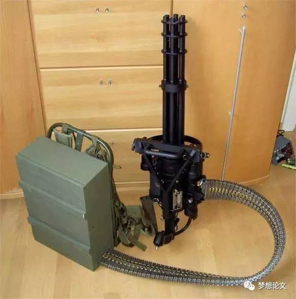 军事知识m134型速射机枪