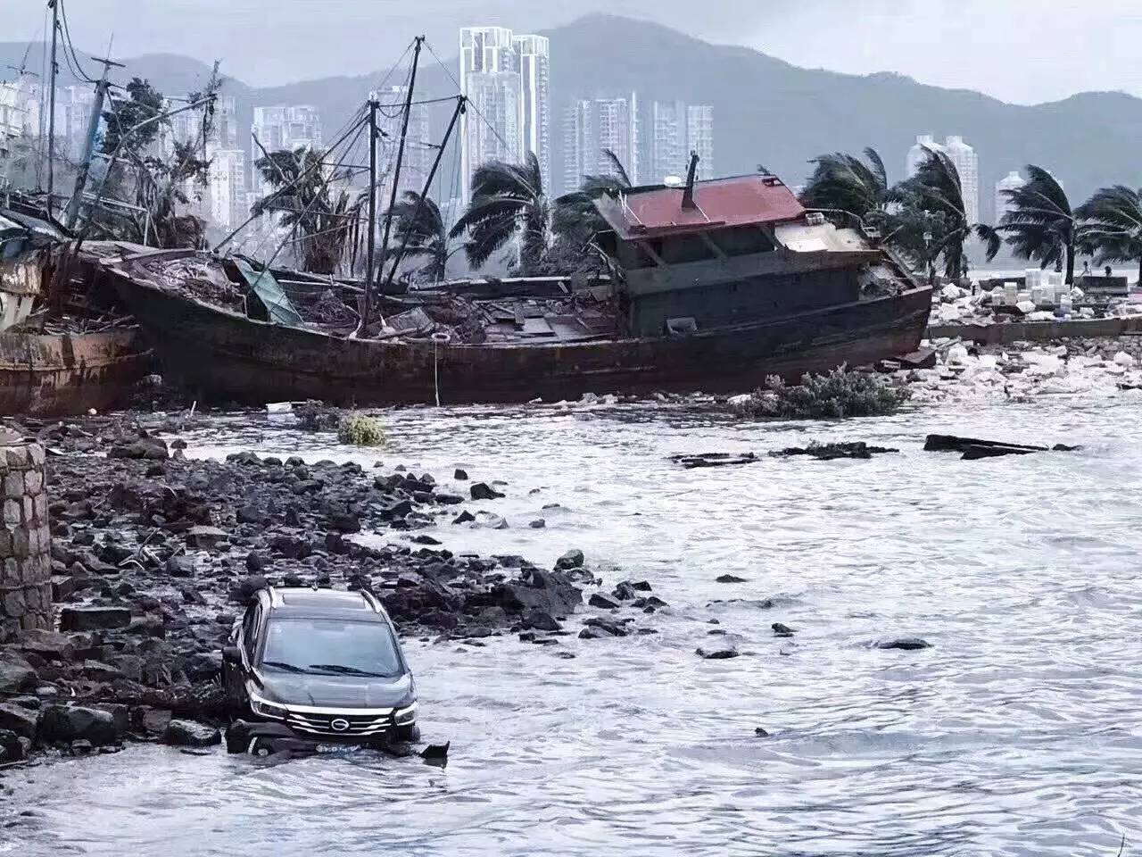 房屋倒塌275间,灾害已导致9人死亡,仅在广东一省,截至24日15时,登陆时