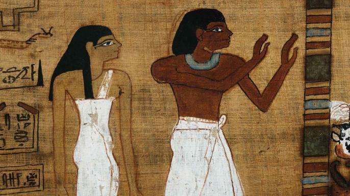 在古埃及,妆容也反映一个人的社会地位,拥有便携化妆盒是女性生活富裕