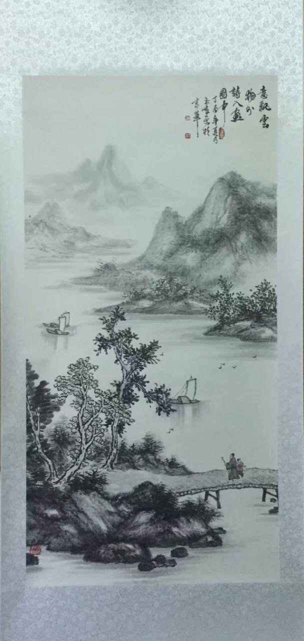 著名画家王玉峰探索与创新新汉画艺术符号