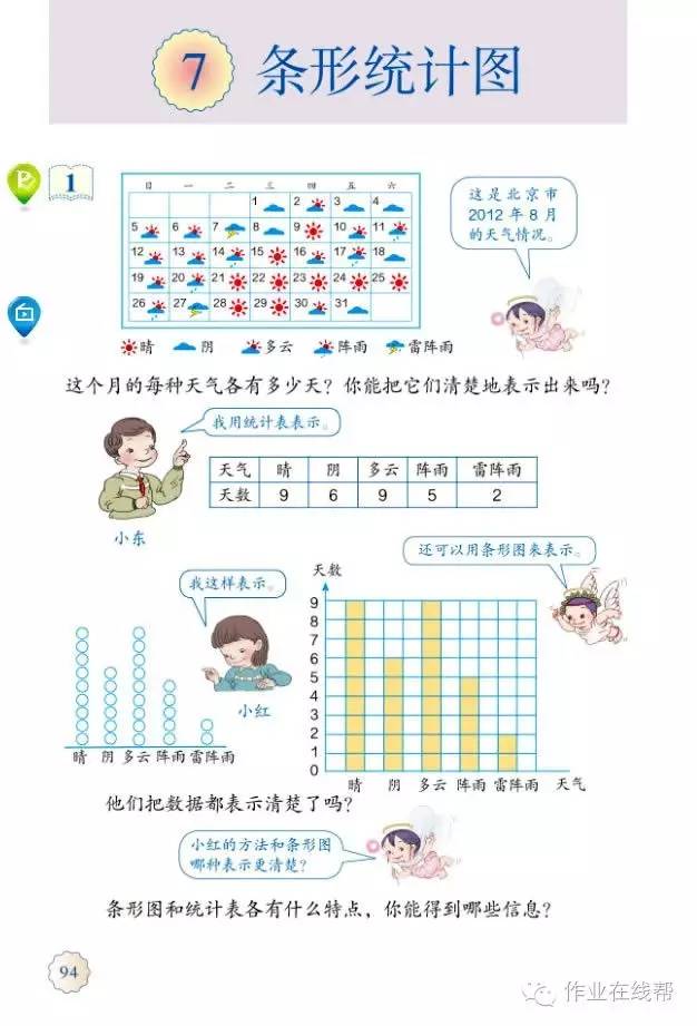 部编小学数学四年级上教材高清电子版