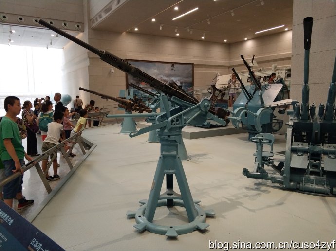 军事博物馆的海军兵器