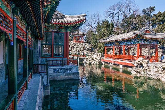 北京的最高级的四合院是带花园的宅子.