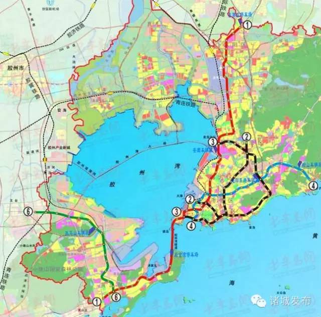 潍坊加速与青岛接轨一条城轨经平度直达青岛五四广场