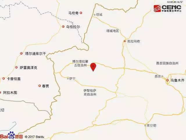 采访组遇地震后淡定前行~农林卫视"根力多 走中国"走进新疆奎屯采访