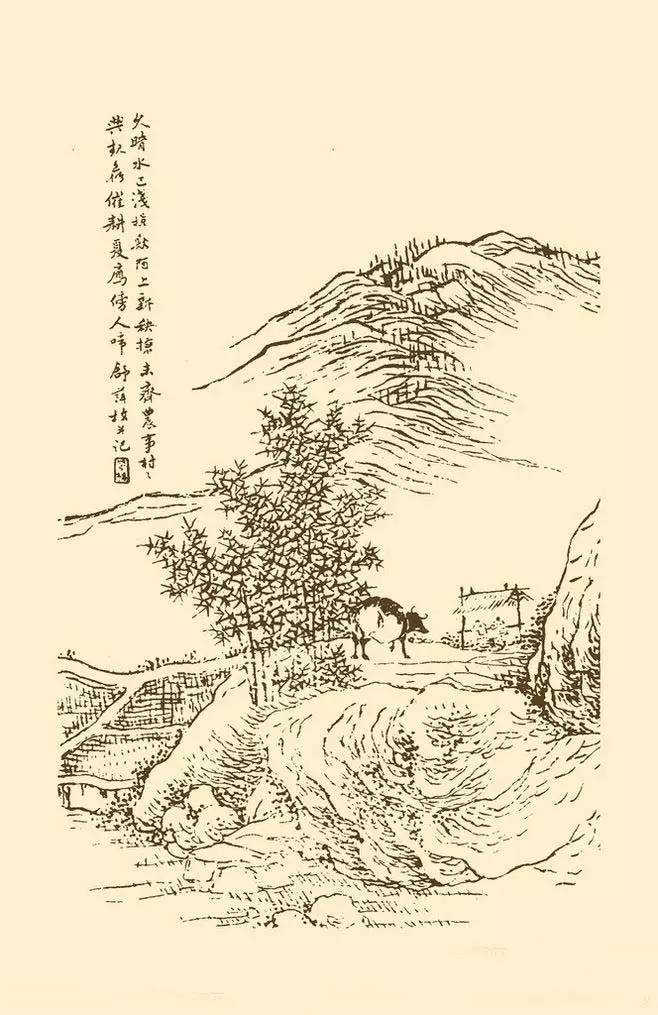 《游山西村》 小楼一夜听春雨,深巷明朝卖杏花.