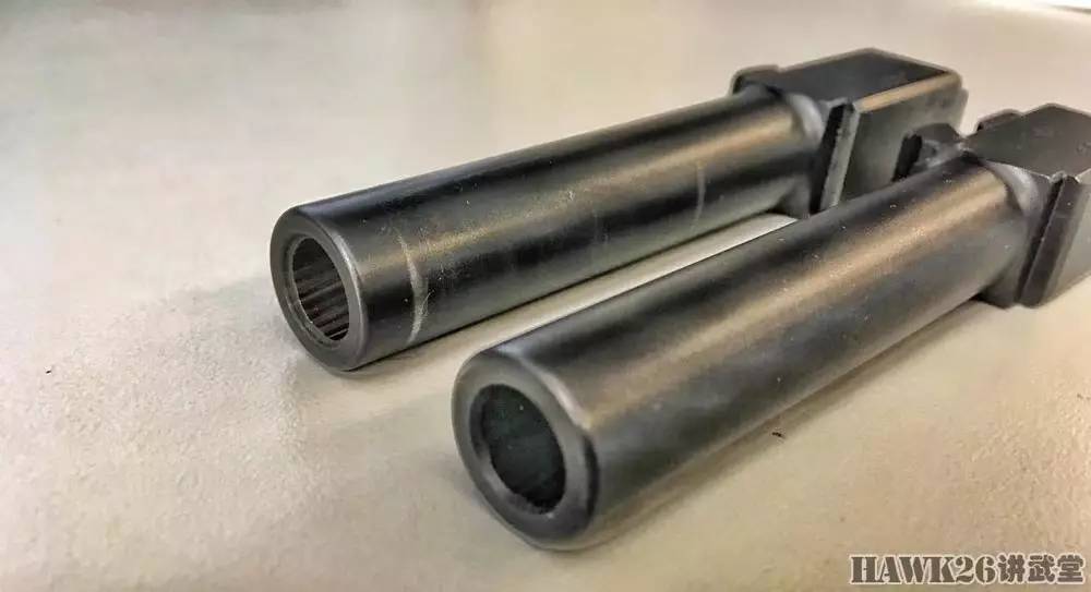 这种gmb(glock marksman barrel)枪管据说有更高的精度.