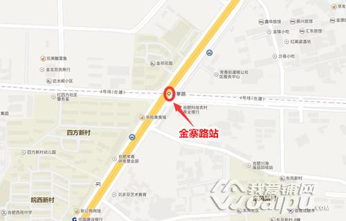 实探合肥地铁4号线包河区站点已有2站点开工沿线商业多