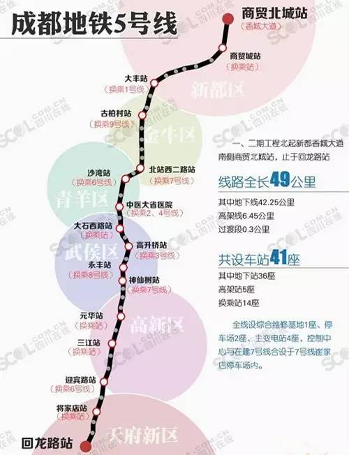 成都在建8条地铁最新进展:3年内陆续通车!