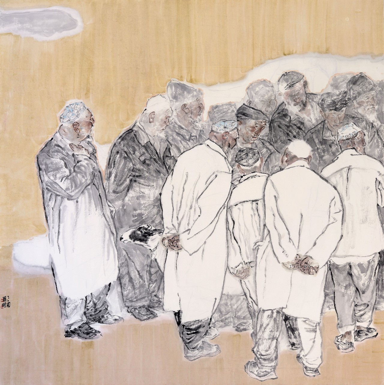 1995年毕业于山东工艺美术学院,2010-2012年深造于北京画院袁武人物画