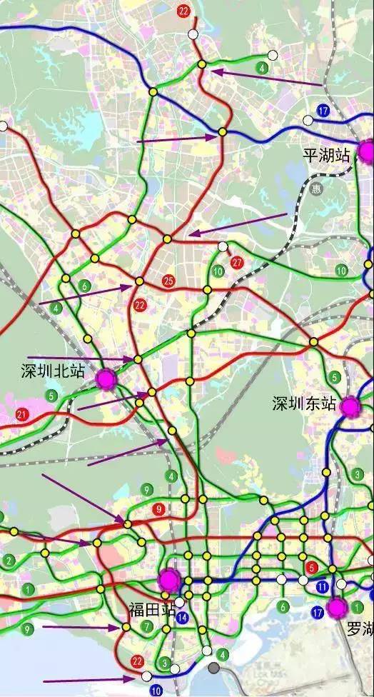 深圳地铁时间_深圳地铁高清图 2017_深圳各条地铁沿线值得一去的地方