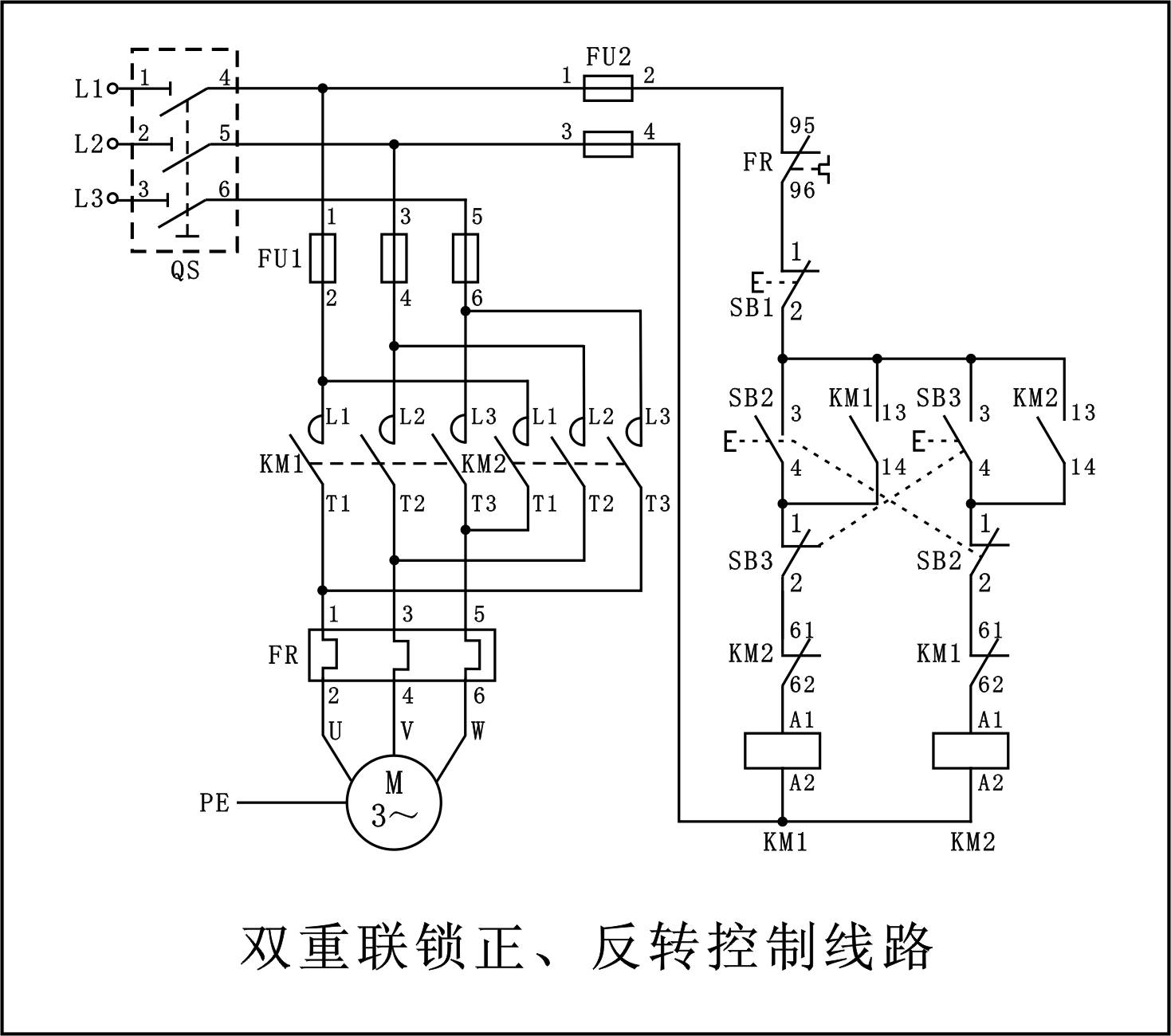 【电气分享】电工实操考核中,最经典的7张电路图(高清收藏版)