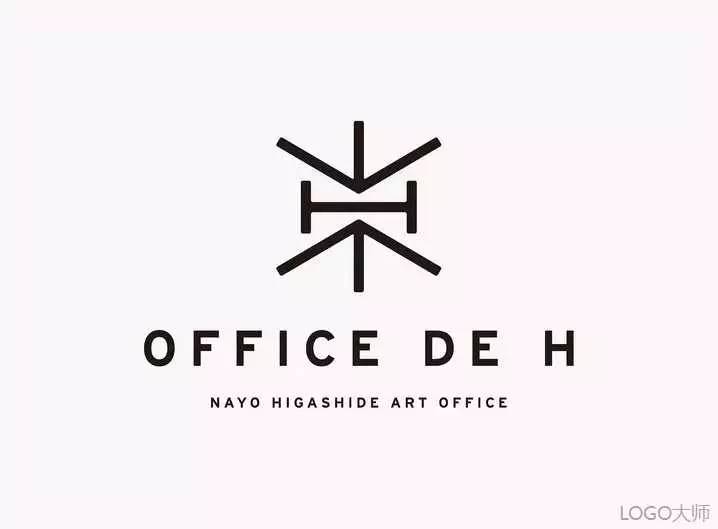字母h创意logo设计合集