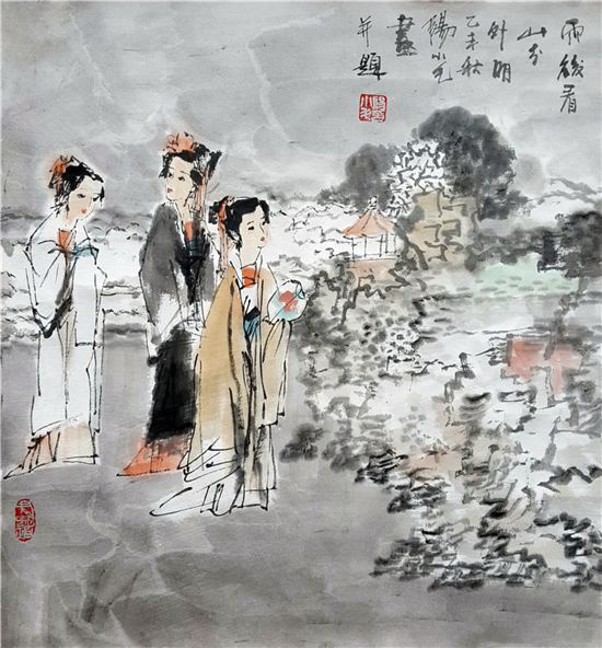 中国画百杰艺术家：阳小毛