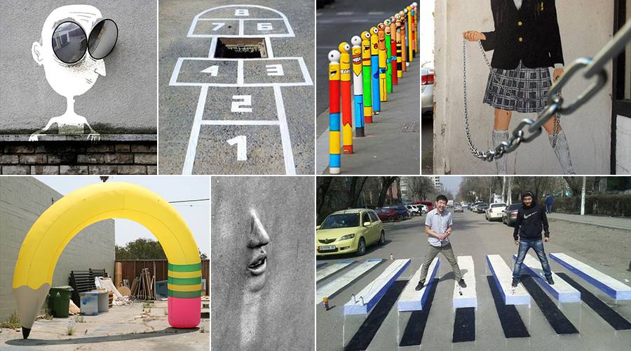 50个街头艺术 - 公共艺术为什么这么好玩？