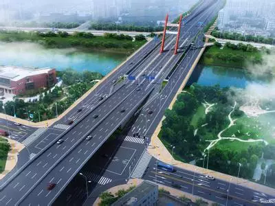 长江西路高架桥全长6.