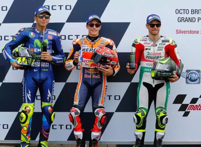 motogp英国站:多维再下一城,罗西重返领奖台