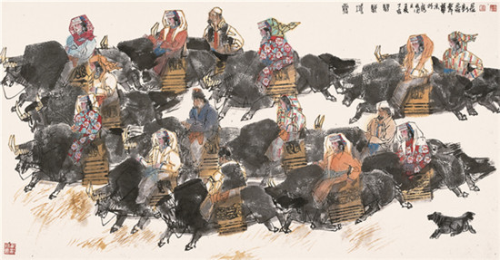 传承经典——中国当代书画八大家马西光