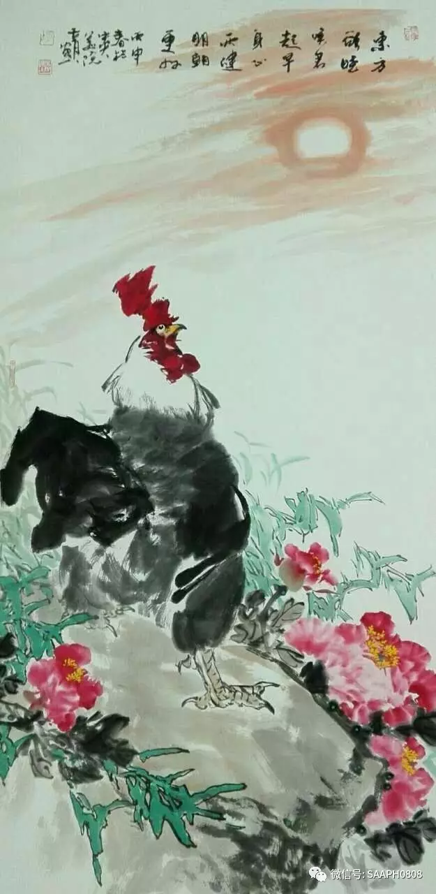 2011年国画作品《暖墙》入选国展并获奖 胡志刚教授作品展