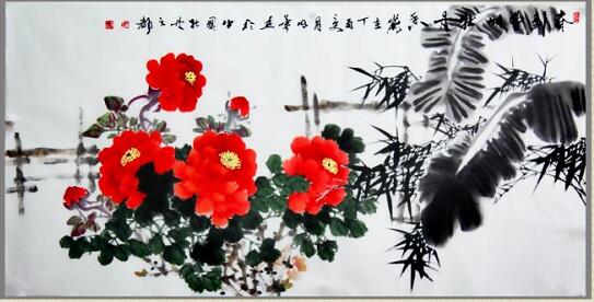 杜明华作品《春到曹州牡丹香》