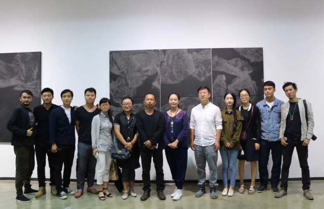 【锦都现场《墨域—吴一函艺术展》开幕式暨艺术对话会