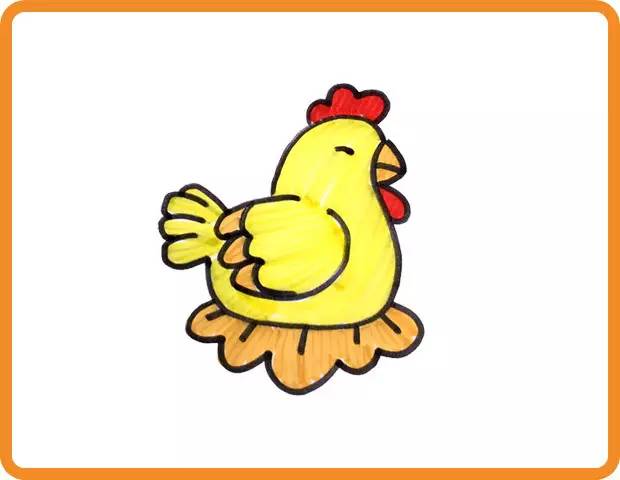【亲子时间—学画画】十二生肖——鸡