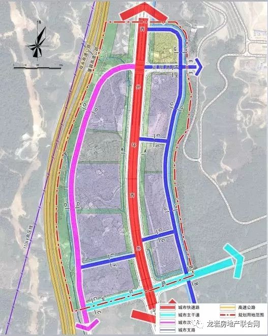 龙岩红坊将新增一座公路港,如何规划看这里!