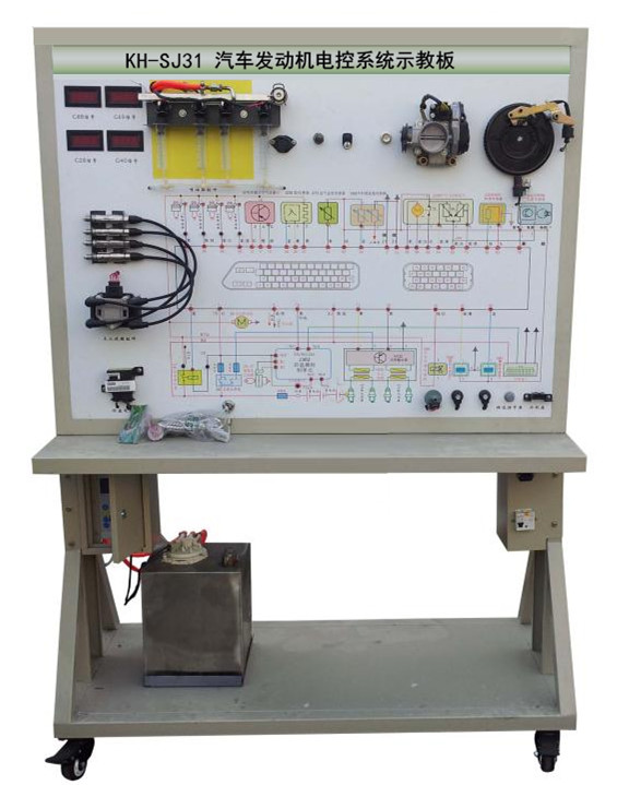 汽车发动机电控系统实训台,发动机电控系统示教板