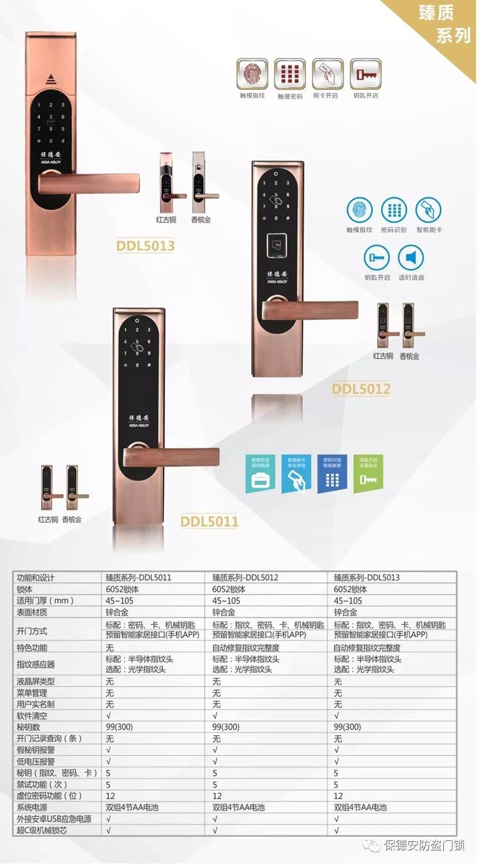 新品速递保德安智能锁匠心蓄力锁中贵族