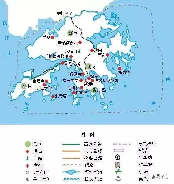 34,澳门旅游地图