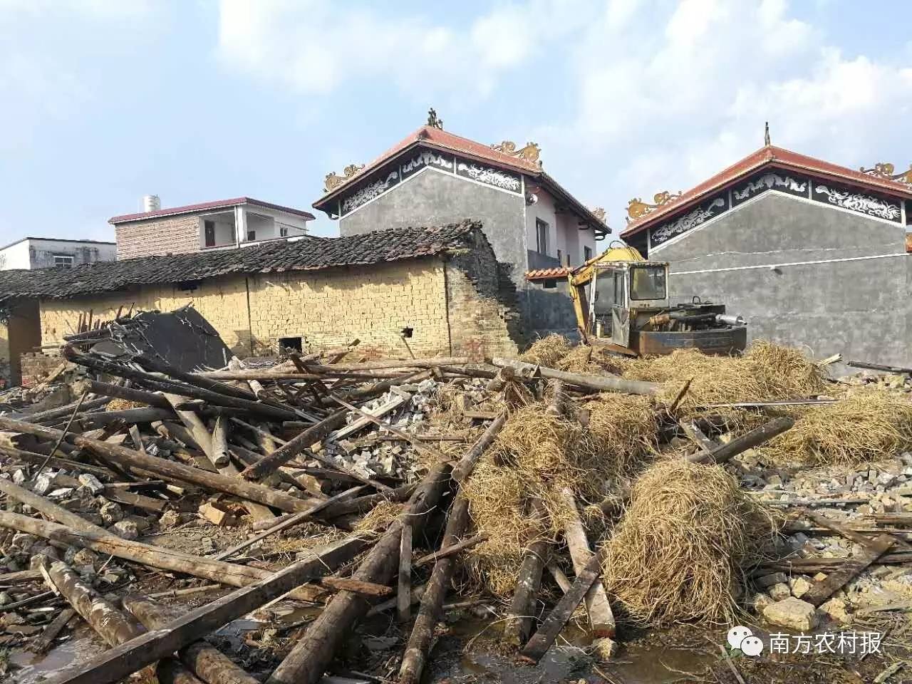 拆除危旧农房换取宅基地指标,怀集这样解决农村乱搭乱建问题