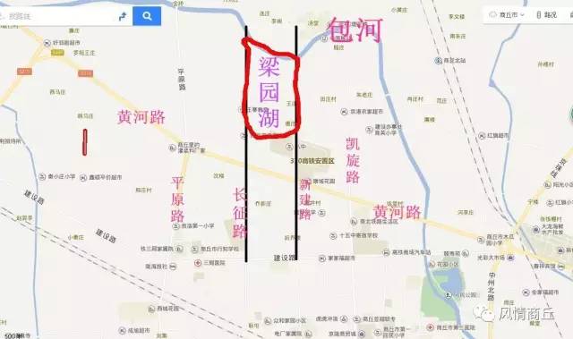 快看!商丘北城区要建30万平方的梁园湖公园,附高清规划图